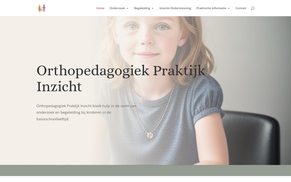 Website van Opinzicht.nl