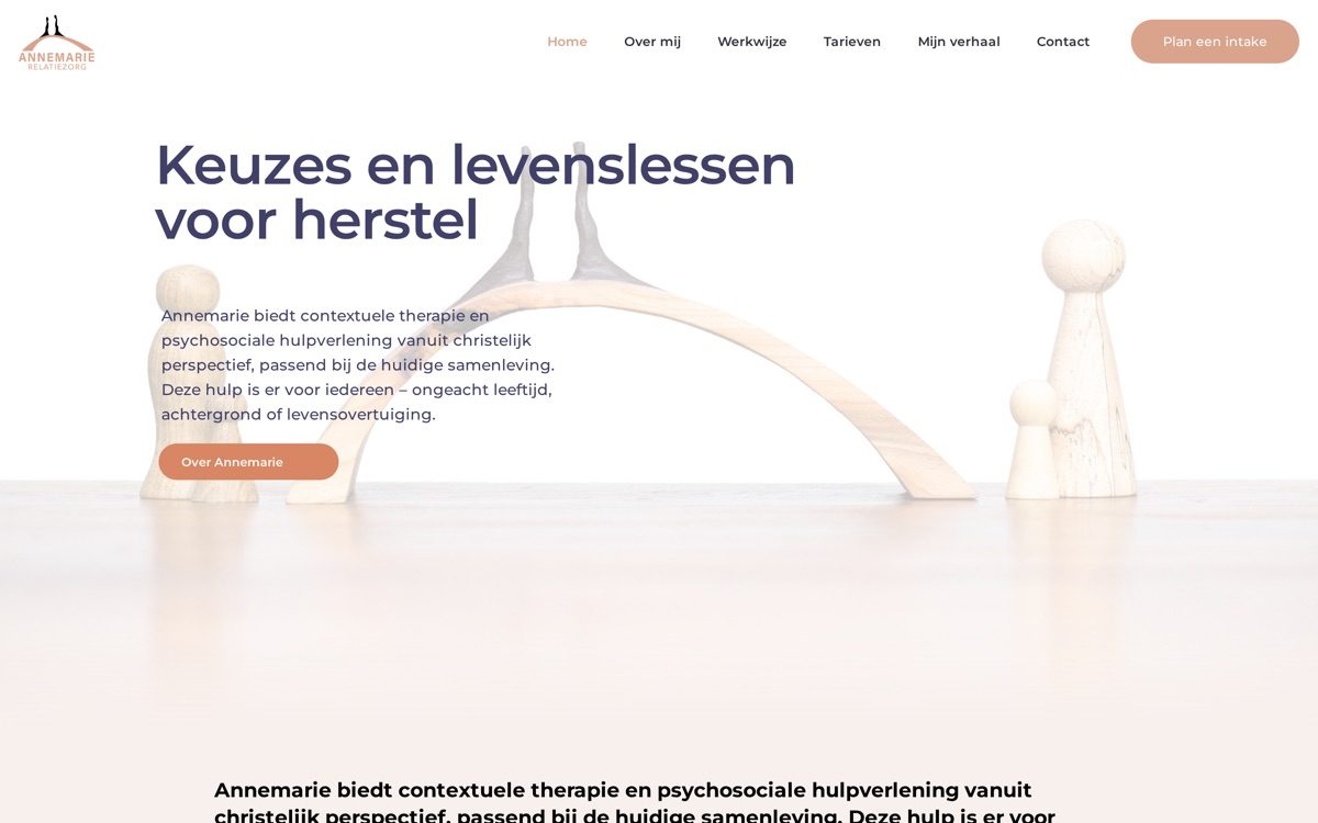 Website van RelatieZorg.nu