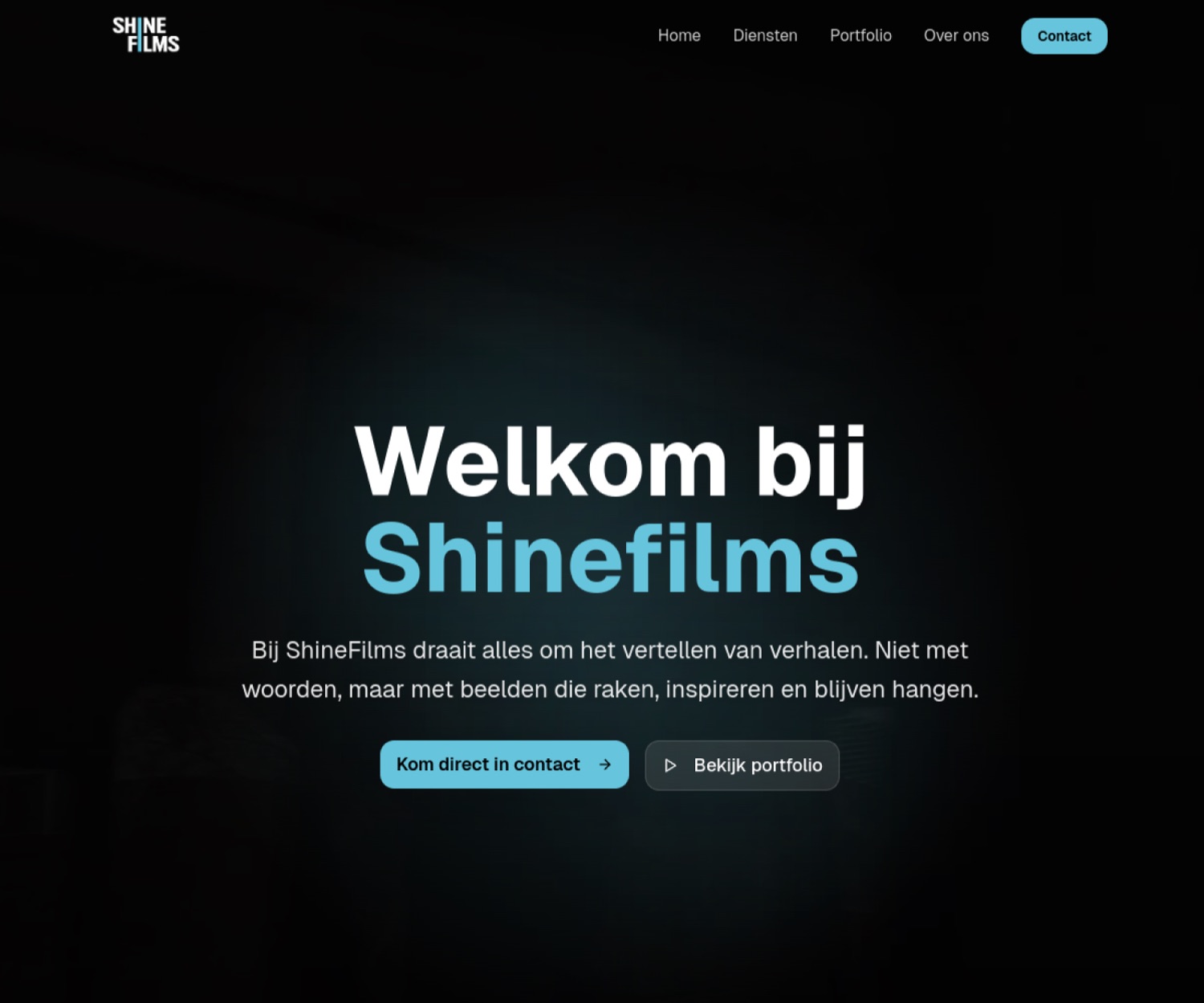 Website van Shine Films